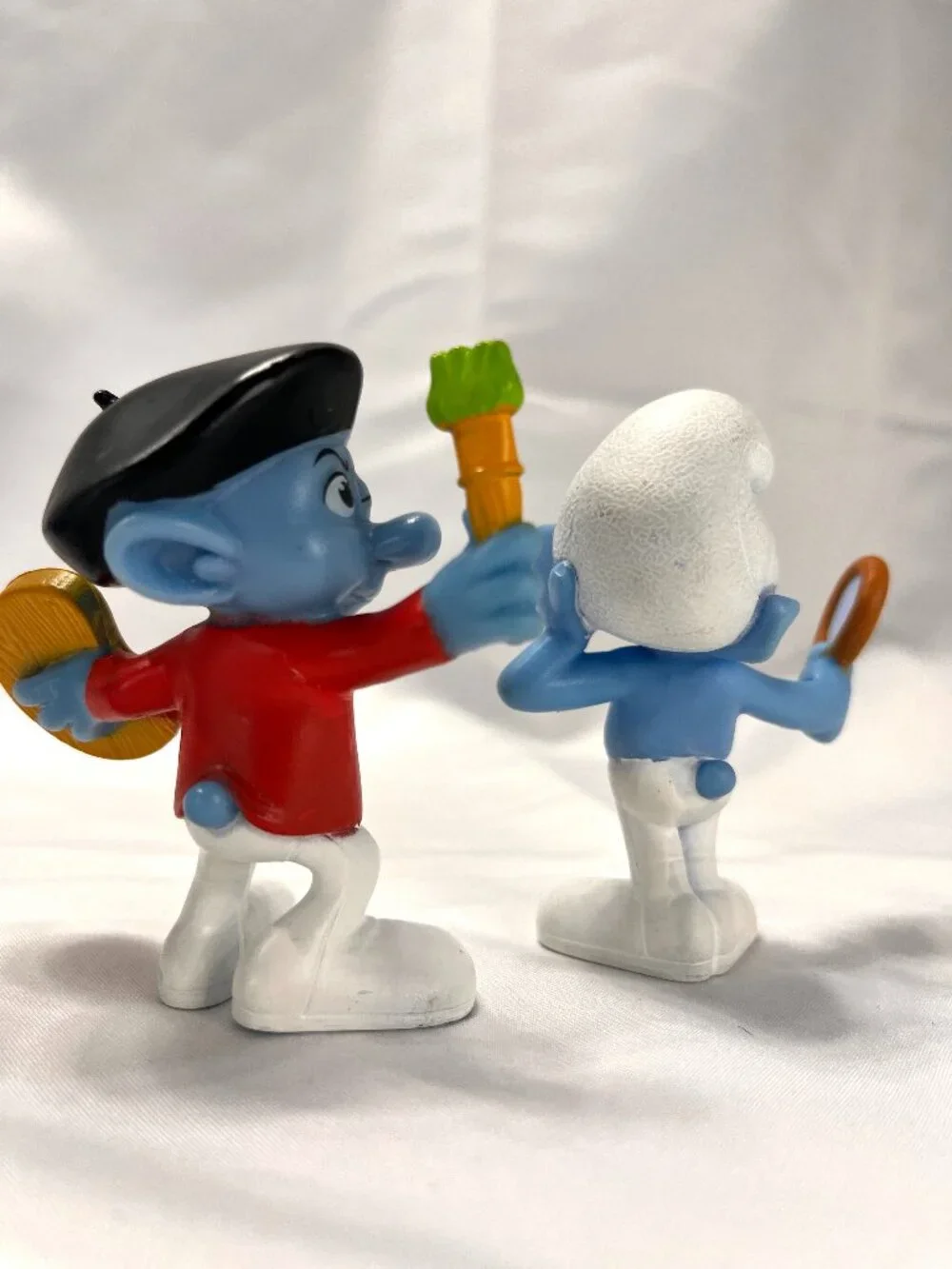 [6] McDonald's 2011 Peyo Smurfs Painter Vanity Chef Baker Handy Saw Hammer Smur